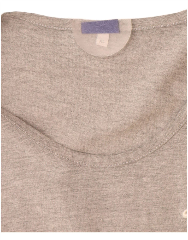 ASICS Débardeur Graphique Fille 15-16 Ans XL Gris Moucheté