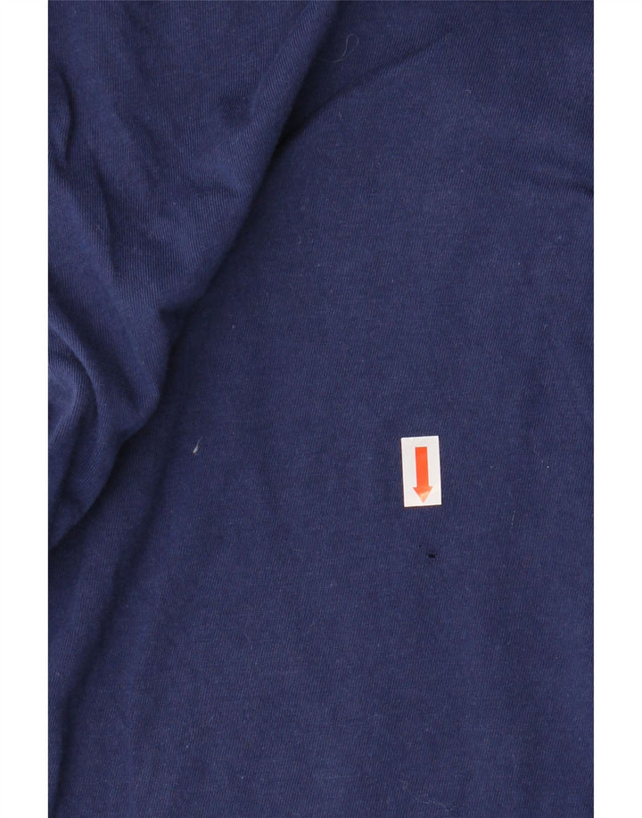 ADIDAS T-Shirt Homme Bleu Marine Moyen Coton