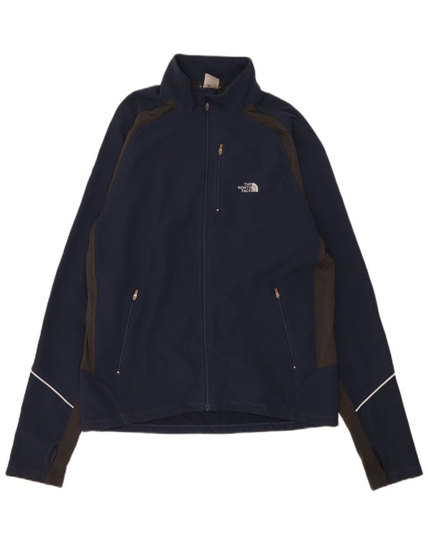 The North Face Veste de survêtement pour homme Bleu marine moyen Colourblock