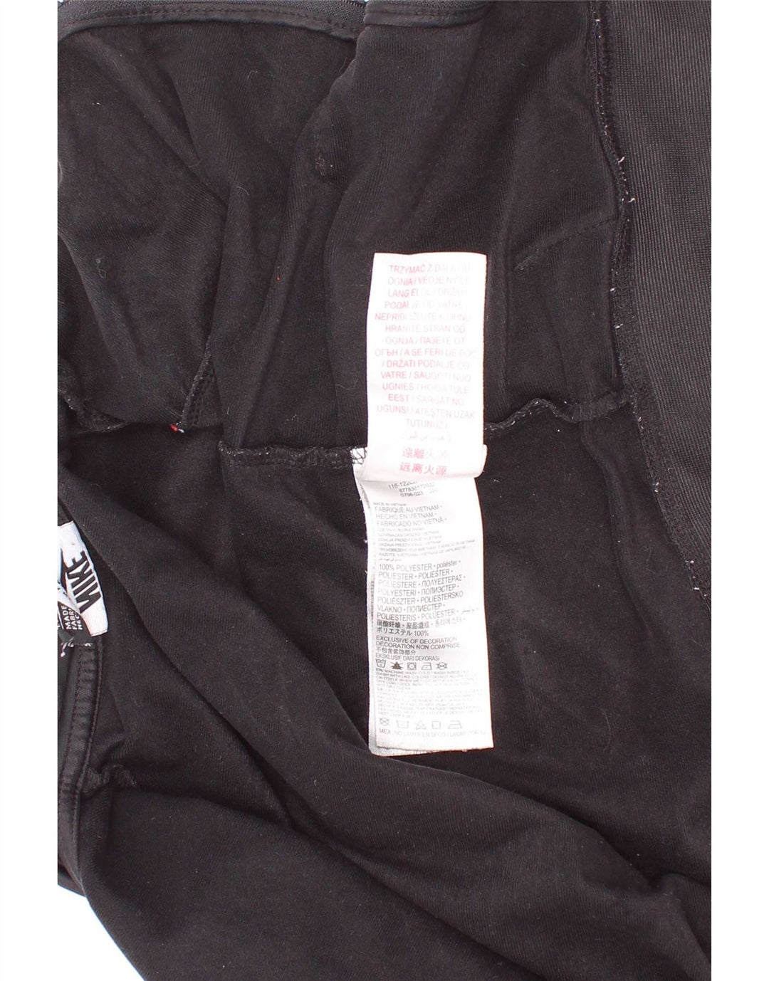 Nike Veste de survêtement graphique pour garçon 6-7 ans Large Noir Colourblock