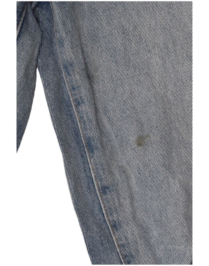 Roxy Jean taille haute effet vieilli pour femme W26 L30 Bleu Coton