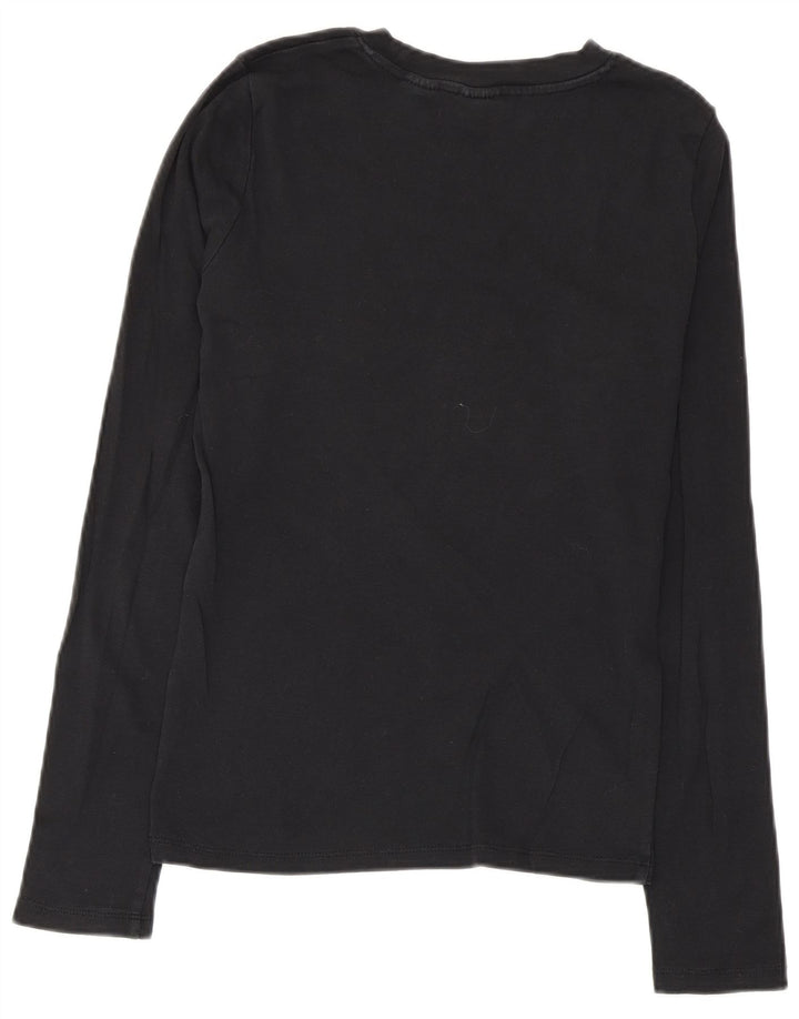 Levi's Top Manches Longues Femme UK 12 Medium Noir