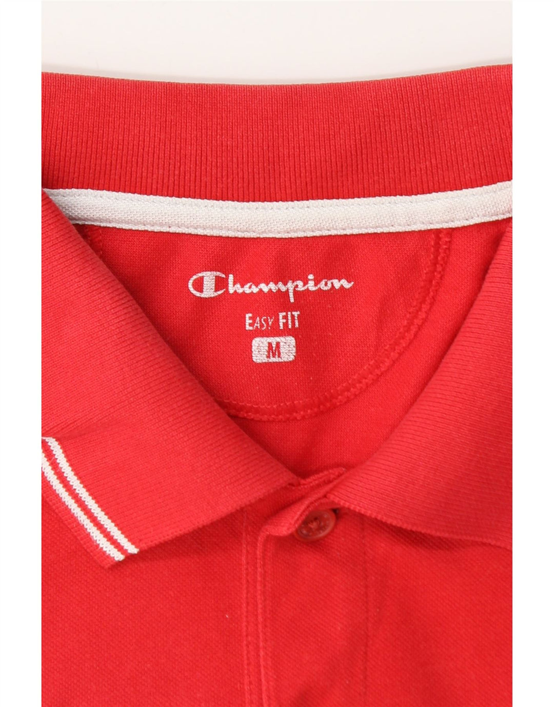 Champion Polo Easy Fit Homme Rouge Moyen