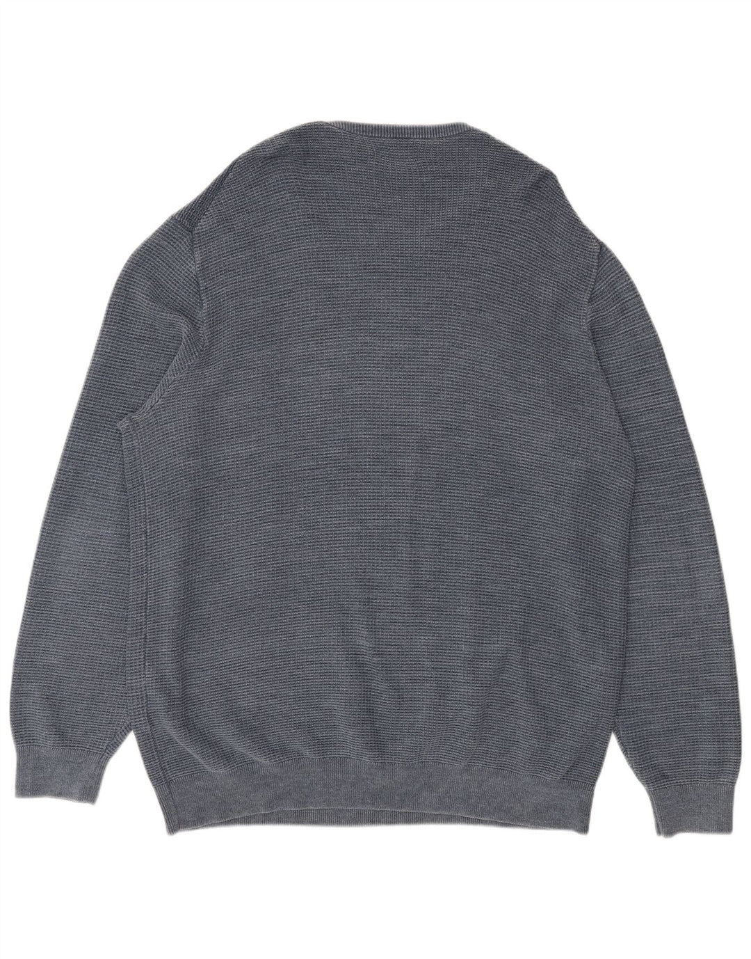 GANT Mens Crew Neck Jumper Sweater 3XL Blue Cotton