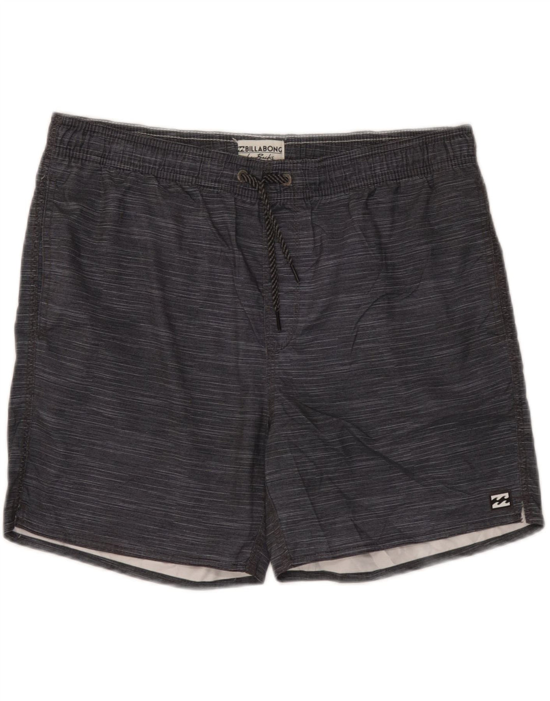 Billabong Short de sport pour homme en polyester moucheté bleu marine moyen