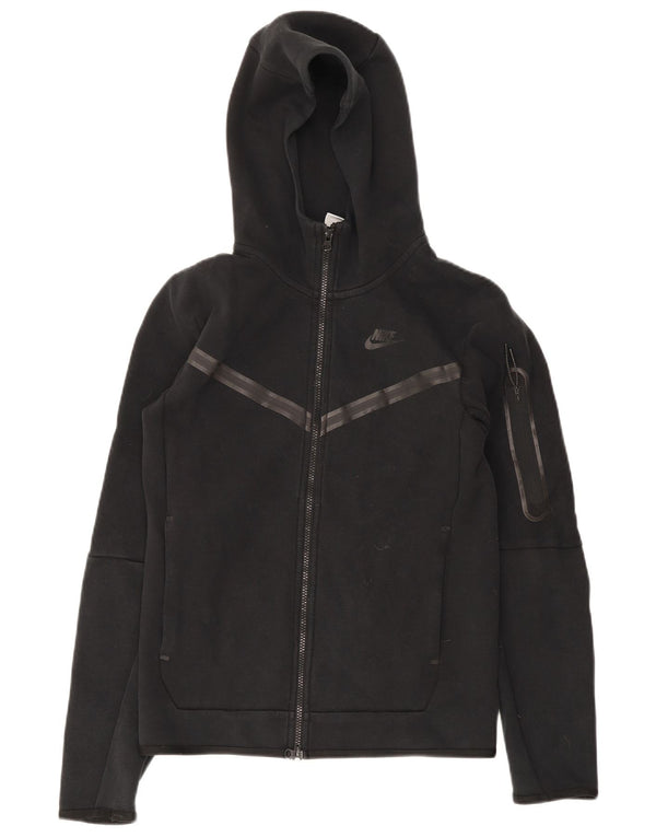 Nike Pull à capuche zippé pour homme XS en coton noir