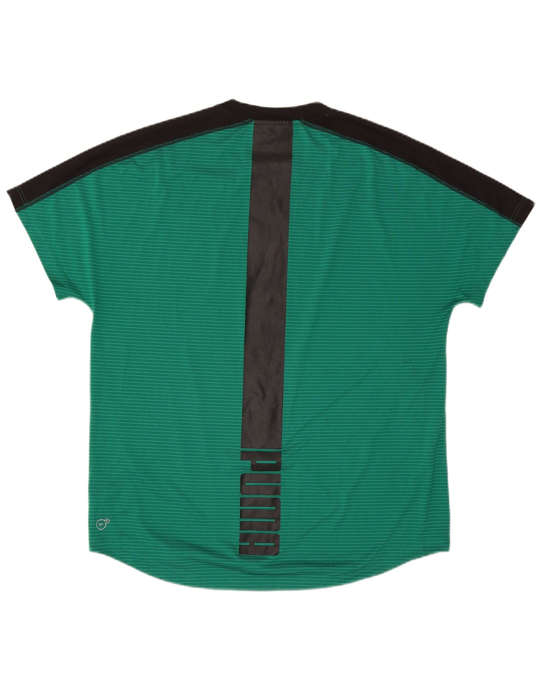 Puma T-Shirt Graphique Top XL Homme Vert Colorblock Polyester