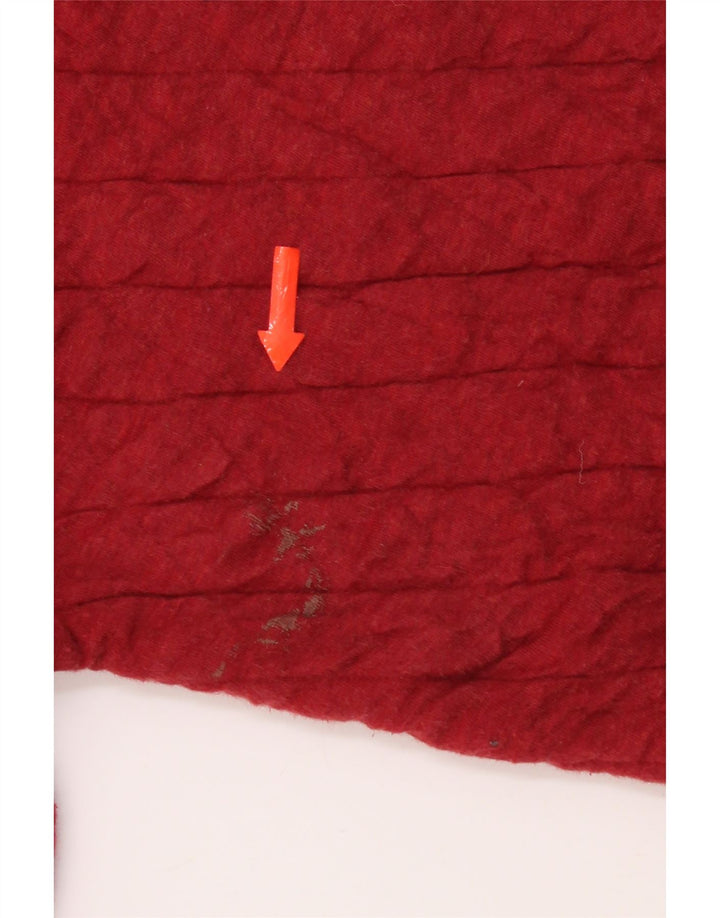 Orvis Sweat-shirt à col boutonné pour homme XL en coton rouge