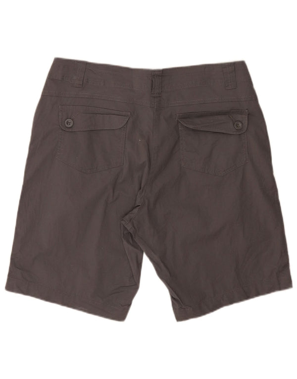 Mountain Warehouse Short Chino pour Femme UK 14 Large W34 Gris Coton