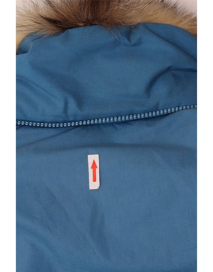 Diadora Veste matelassée réversible pour homme UK 36 Small Bleu