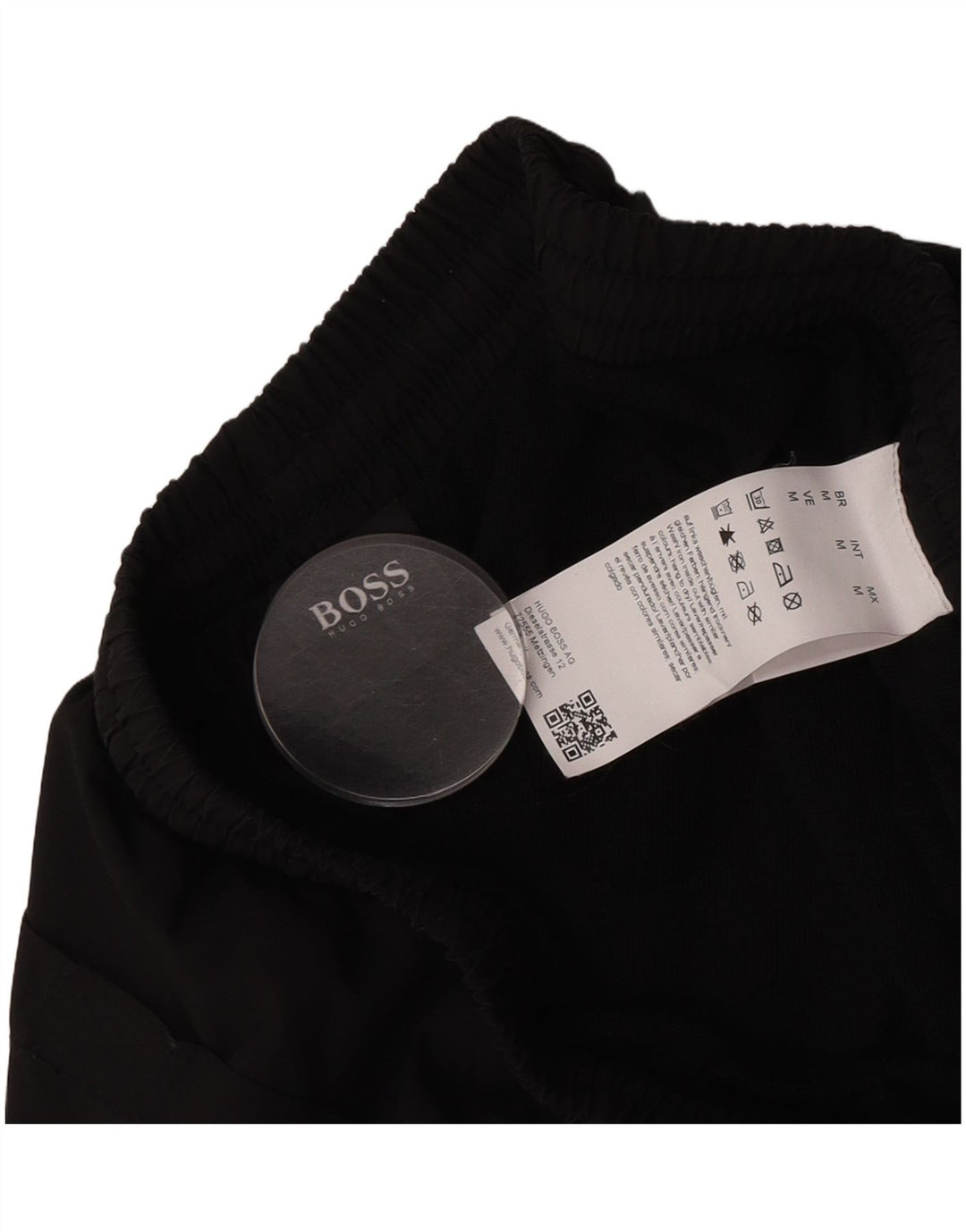 Hugo Boss Short de bain Homme Noir Moyen Polyester