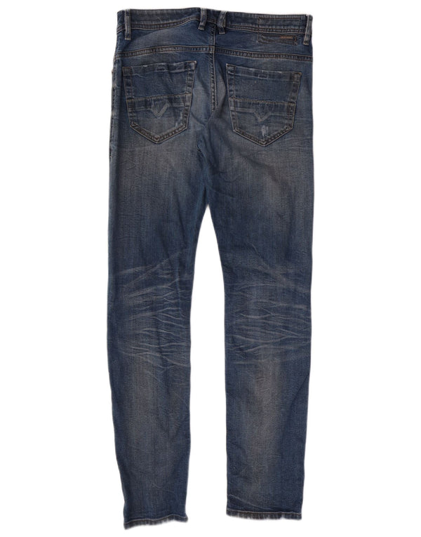 Diesel Jean skinny Thommer effet vieilli W31 L32 bleu coton pour homme
