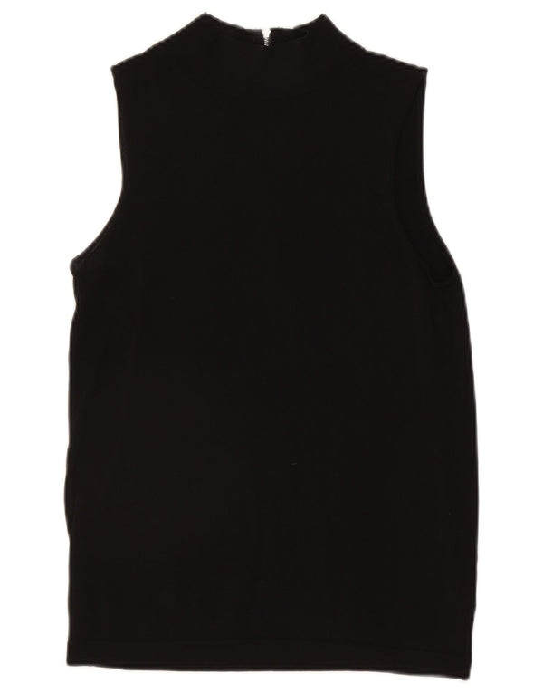 Reiss Débardeur Femme UK 14 Large Noir Viscose