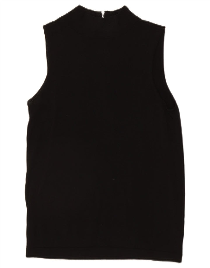 Reiss Débardeur Femme UK 14 Large Noir Viscose