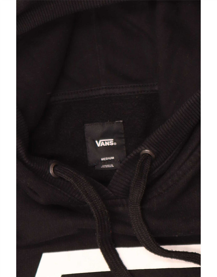 Vans Pull à capuche graphique pour homme Noir moyen