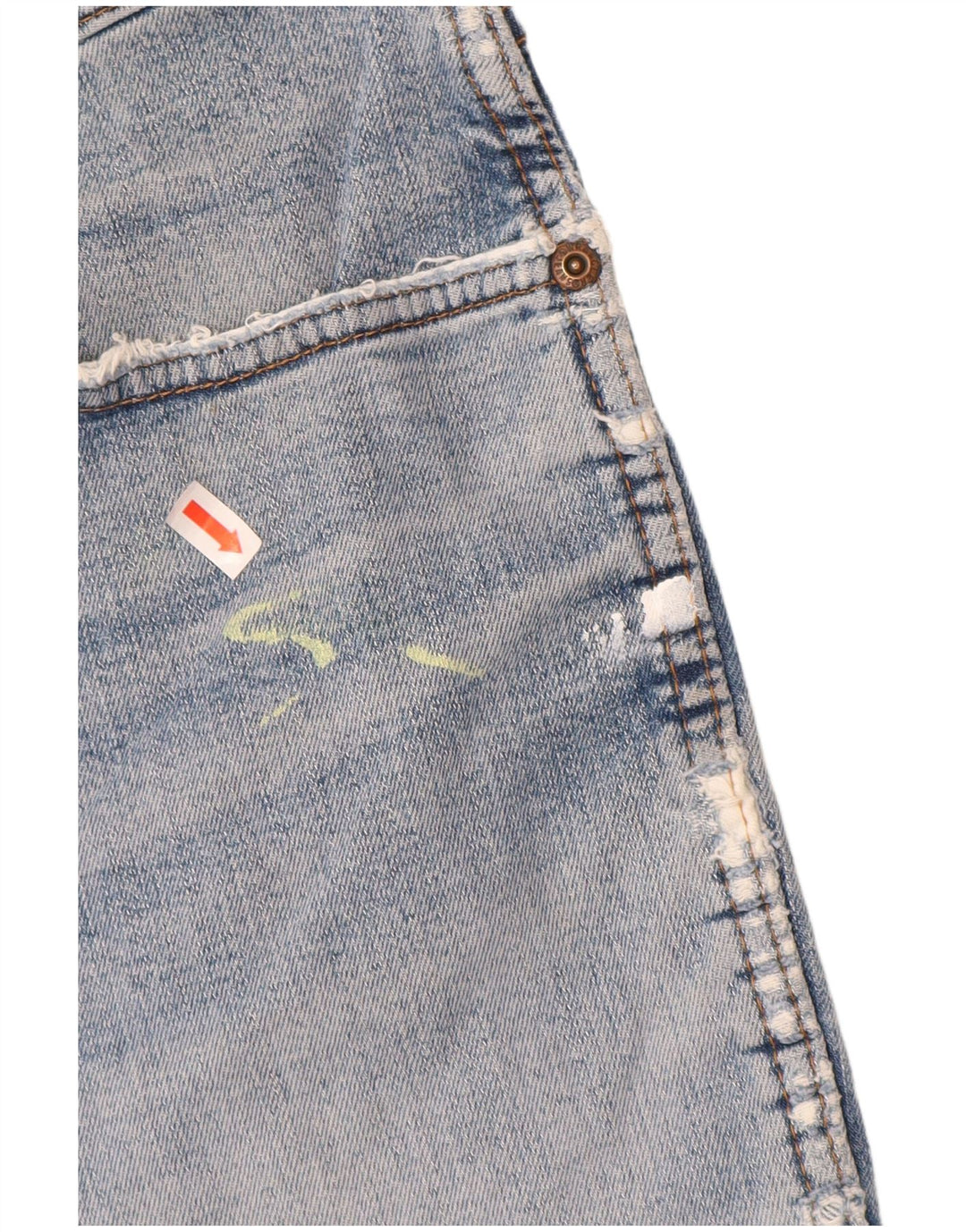 WRANGLER Short en jean stretch Texas W40 XL pour homme en coton bleu