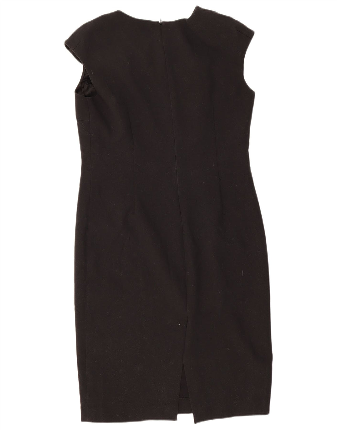 Zara Robe fourreau pour femme UK 18 XL Noir Polyester