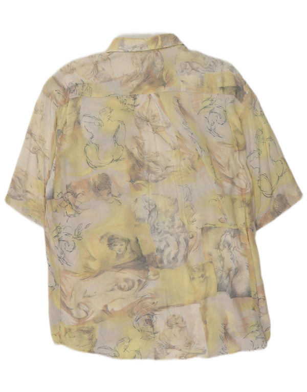 MAC FASHION Chemise à Manches Courtes Homme Multicolore Patchwork Viscose