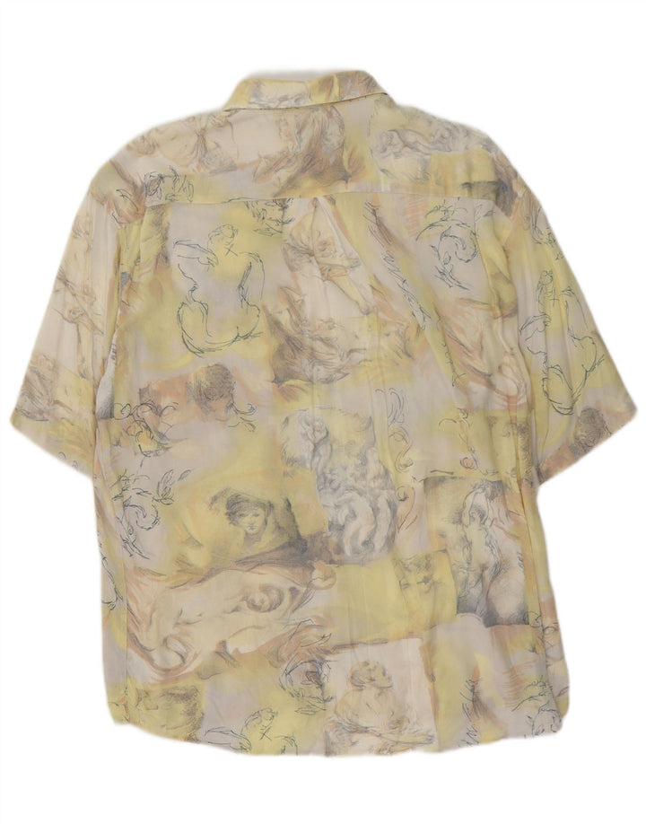 MAC FASHION Chemise à Manches Courtes Homme Multicolore Patchwork Viscose