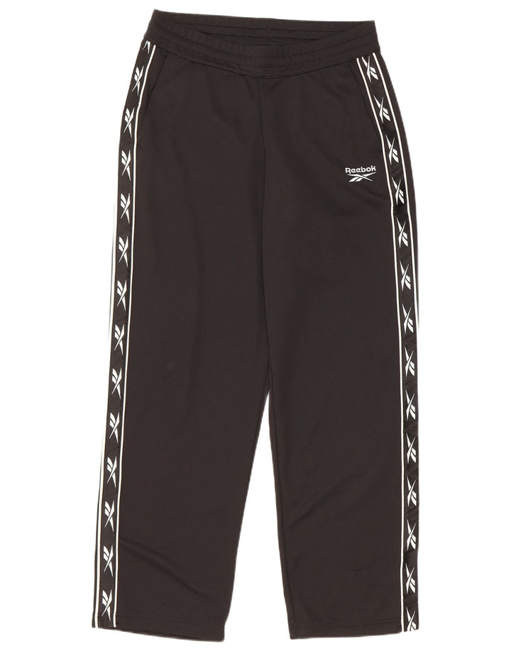 Reebok Pantalon de Survêtement Graphic Homme Petit Noir Polyester