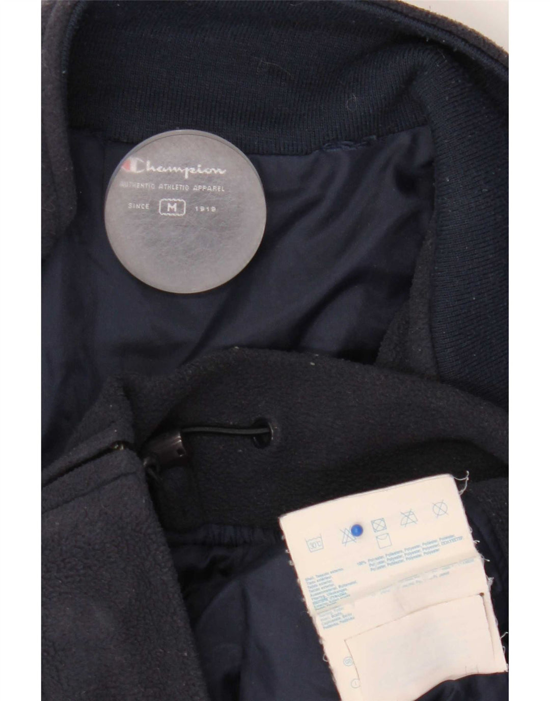 Champion Veste polaire pour homme UK 38 Bleu marine moyen Polyester