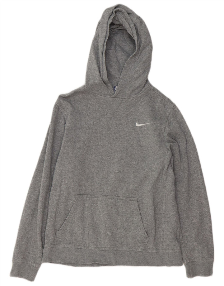 NIKE Pull à capuche garçon 13-14 ans XL Gris Coton