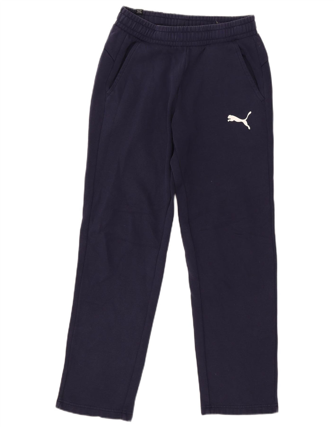 PUMA Pantalon de survêtement pour homme en coton bleu marine Small