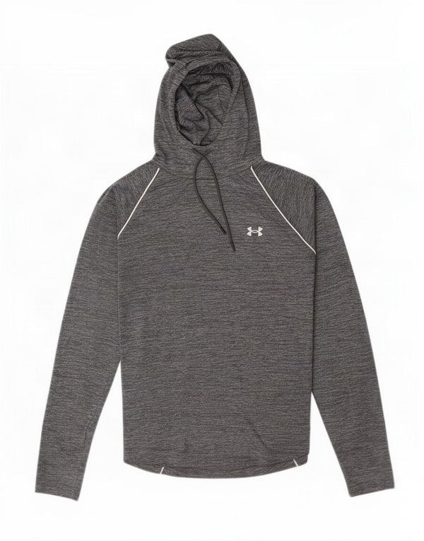 Under Armour Haut graphique coupe ample à manches longues pour femme UK 18 XL Gris moucheté