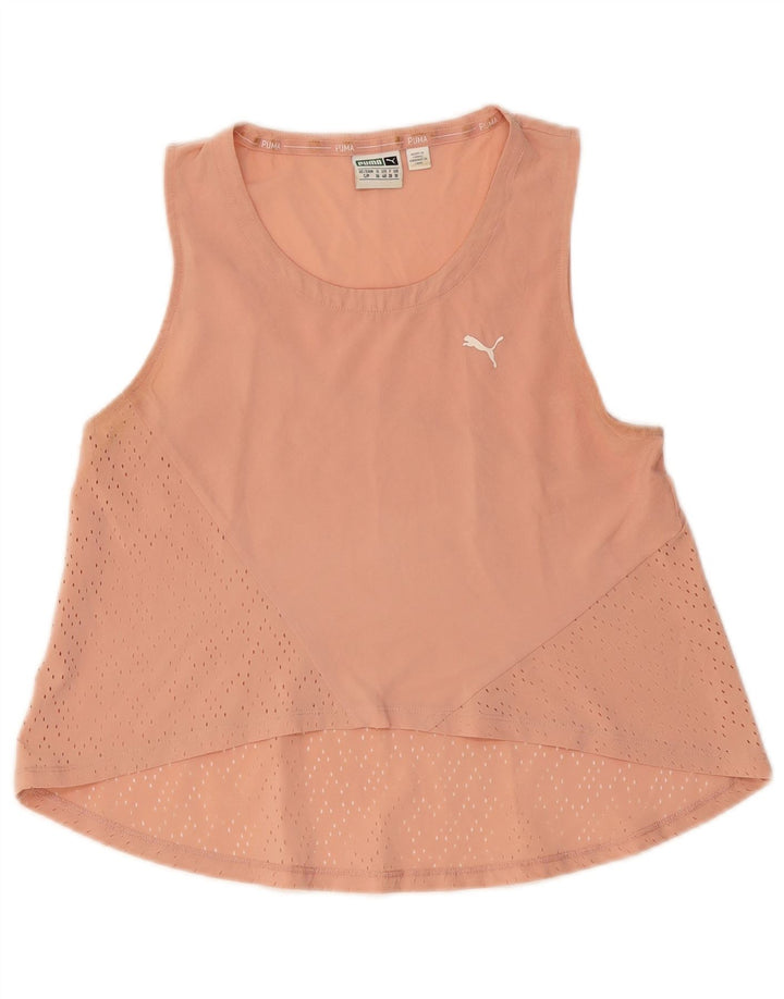 PUMA Womens Vest Top UK 10 Small Pink