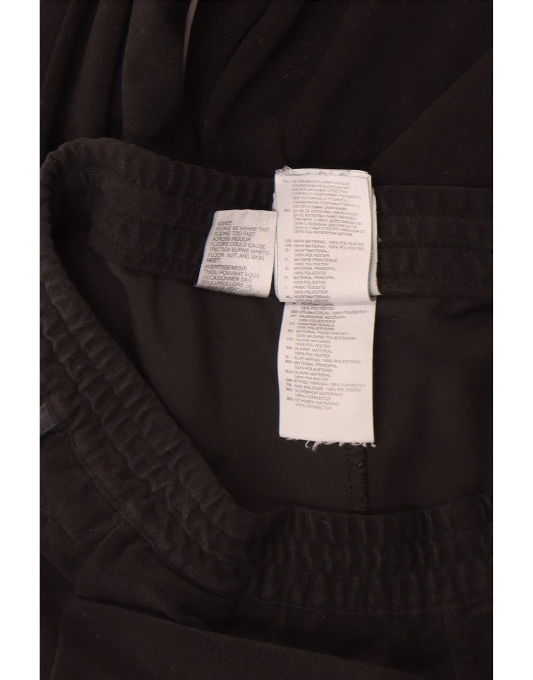 Adidas Pantalon de survêtement en velours pour homme Noir moyen Polyester