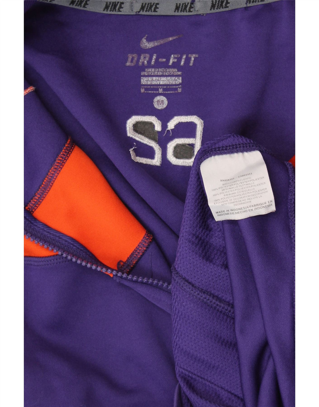 NIKE Veste de survêtement Dri Fit pour homme en polyester color block violet moyen