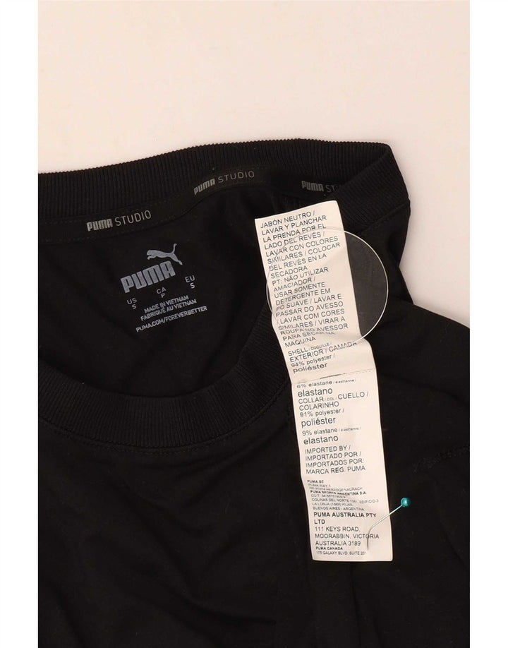 Puma T-Shirt Homme Noir Petit Polyester