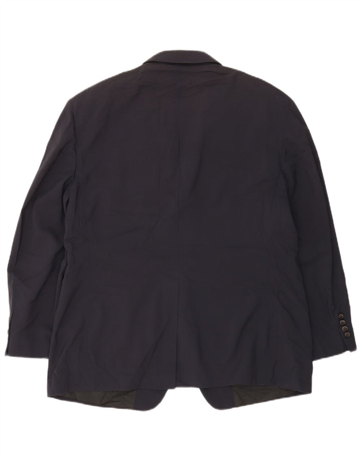 Brooks Brothers Veste blazer à 2 boutons pour homme UK 40 Grande laine bleu marine