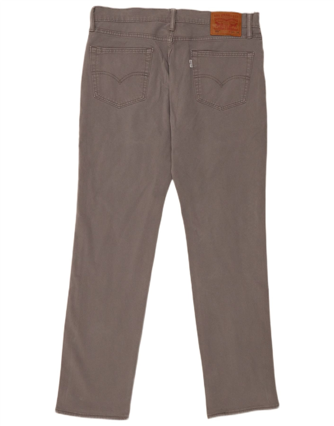 Levi's Jean Slim 511 Homme W34 L34 Gris Coton