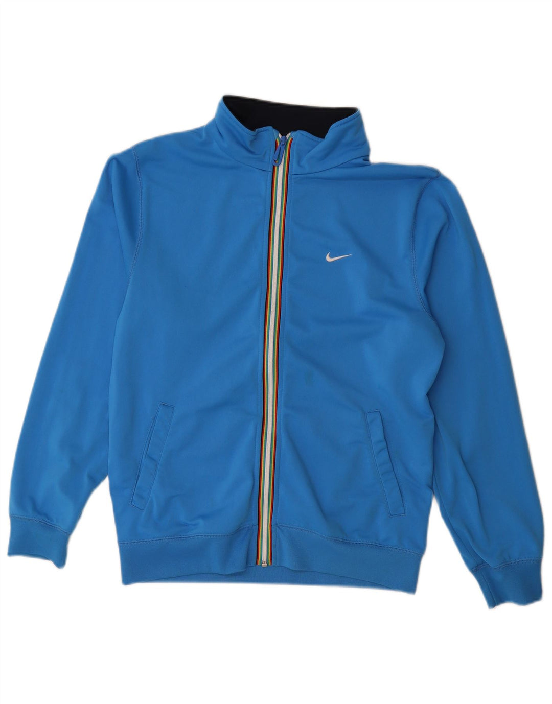 Veste de survêtement Nike garçon graphique 13-14 ans XL bleu polyester