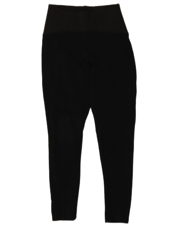 Marks & Spencer Leggings Femme UK 8 Small Noir Viscose