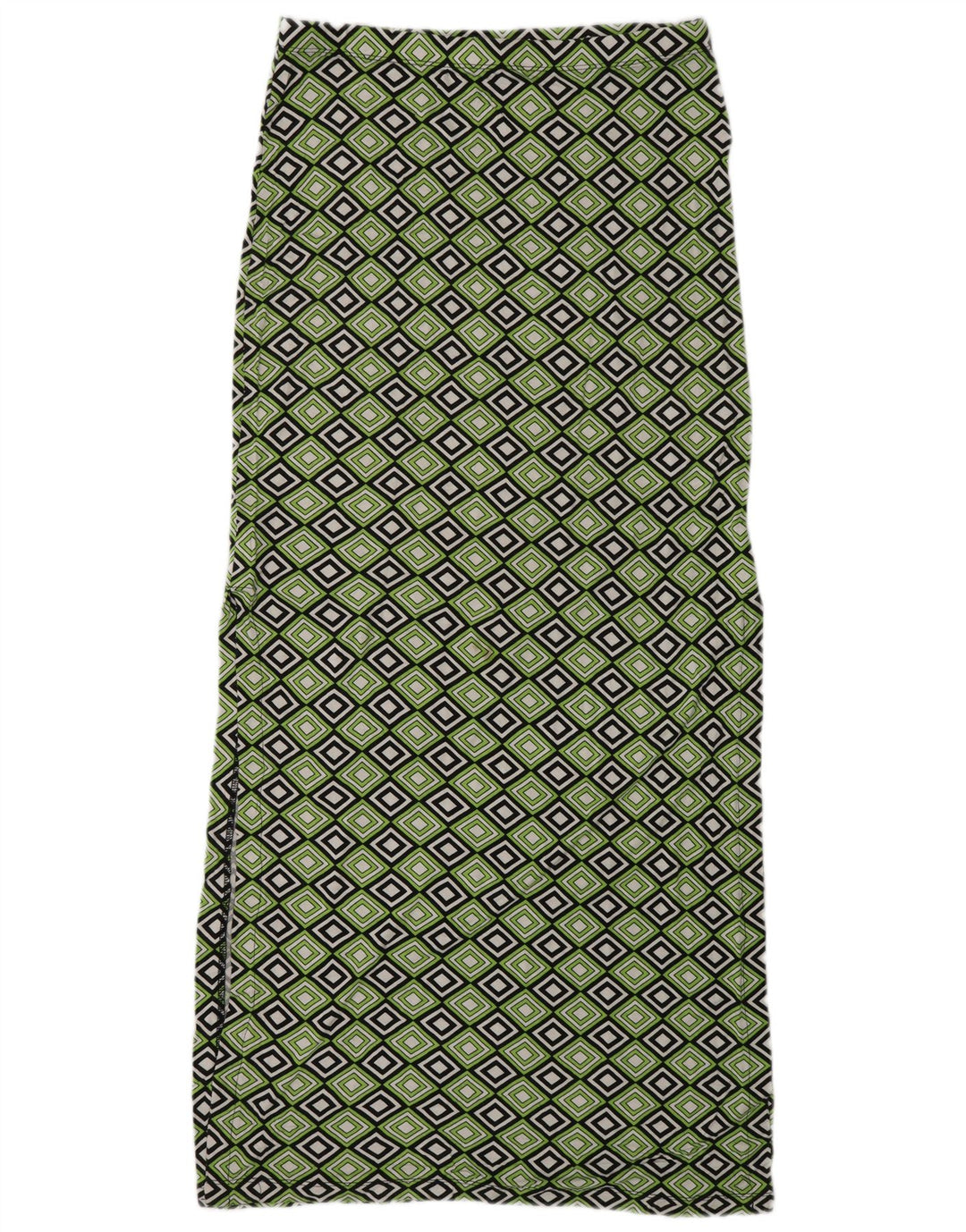 MICHAEL KORS Femme Jupe Maxi Moyen W30 Vert Géométrique