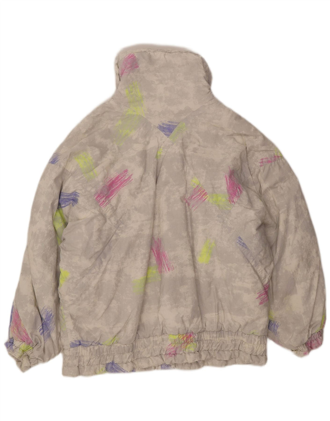 SAN FELICE Veste coupe-vent pour femme EU 40 Gris moyen Colourblock