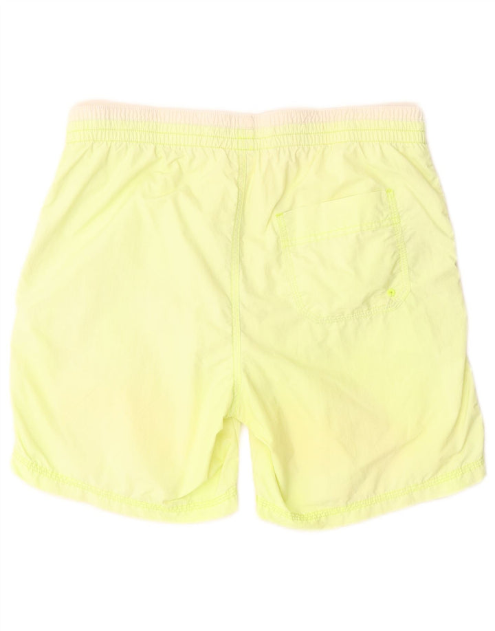 Diadora Short De Bain Polyamide Jaune Moyen Homme