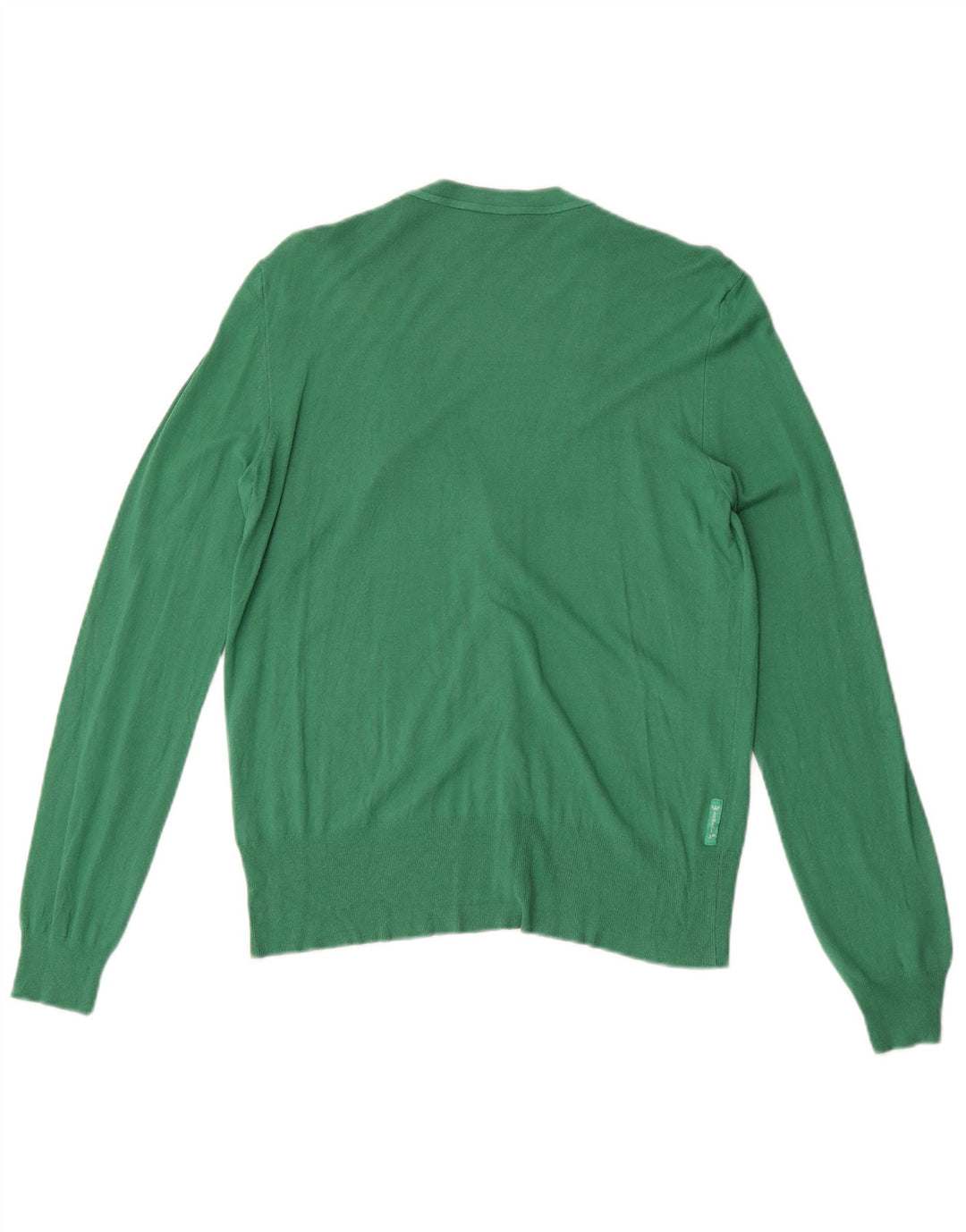 Armani Jeans Pull Cardigan Femme UK 12 Vert Moyen