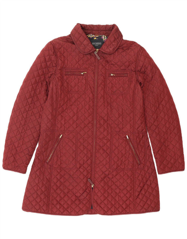 Hobbs Veste matelassée pour femme UK 44 Medium Marron Polyamide