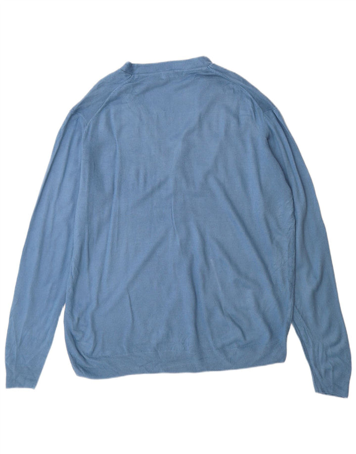 James Pringle Cardigan pour homme XL Bleu
