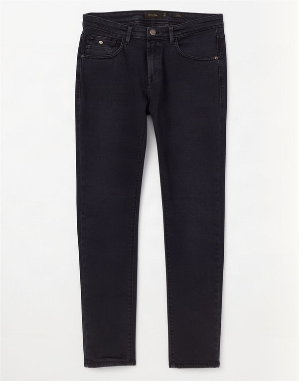 Massimo Dutti Jean slim pour homme EU 40 Medium W31 L30 Bleu marine