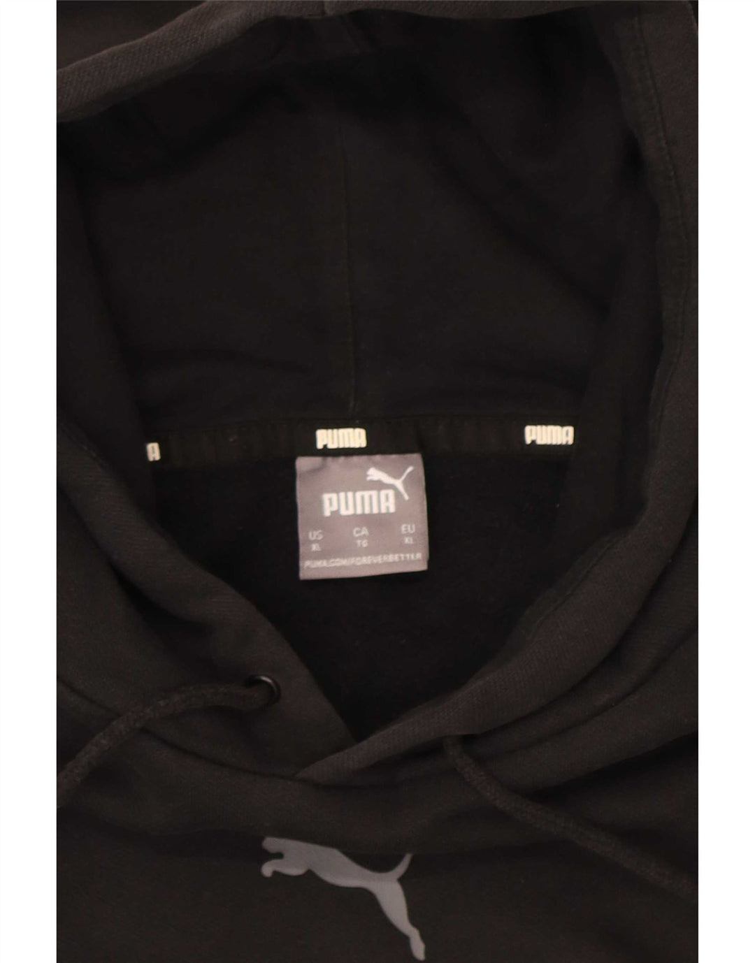 Puma Pull à Capuche Graphic Homme Noir XL