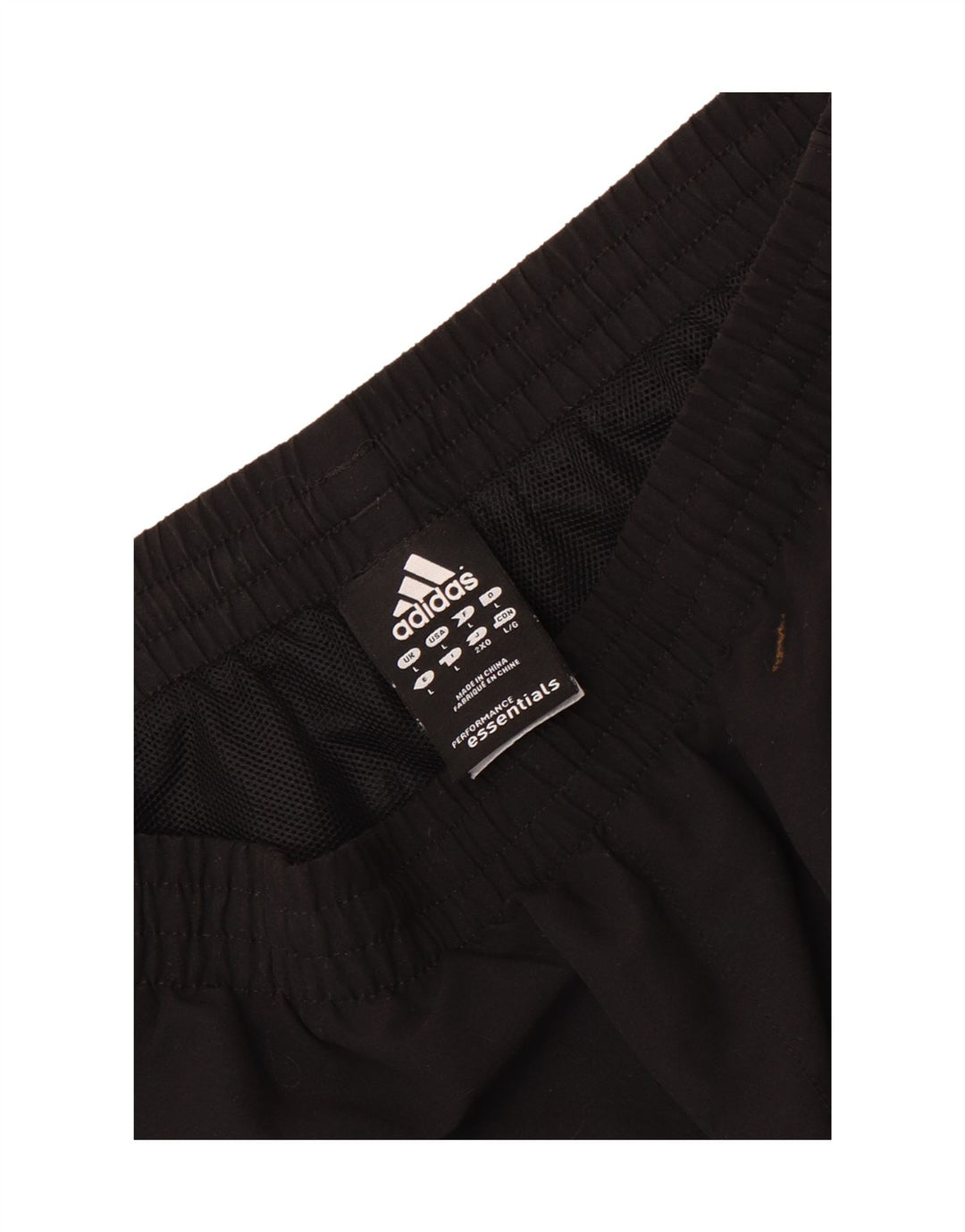 Adidas Short de sport Climalite pour homme, grand, noir, polyester