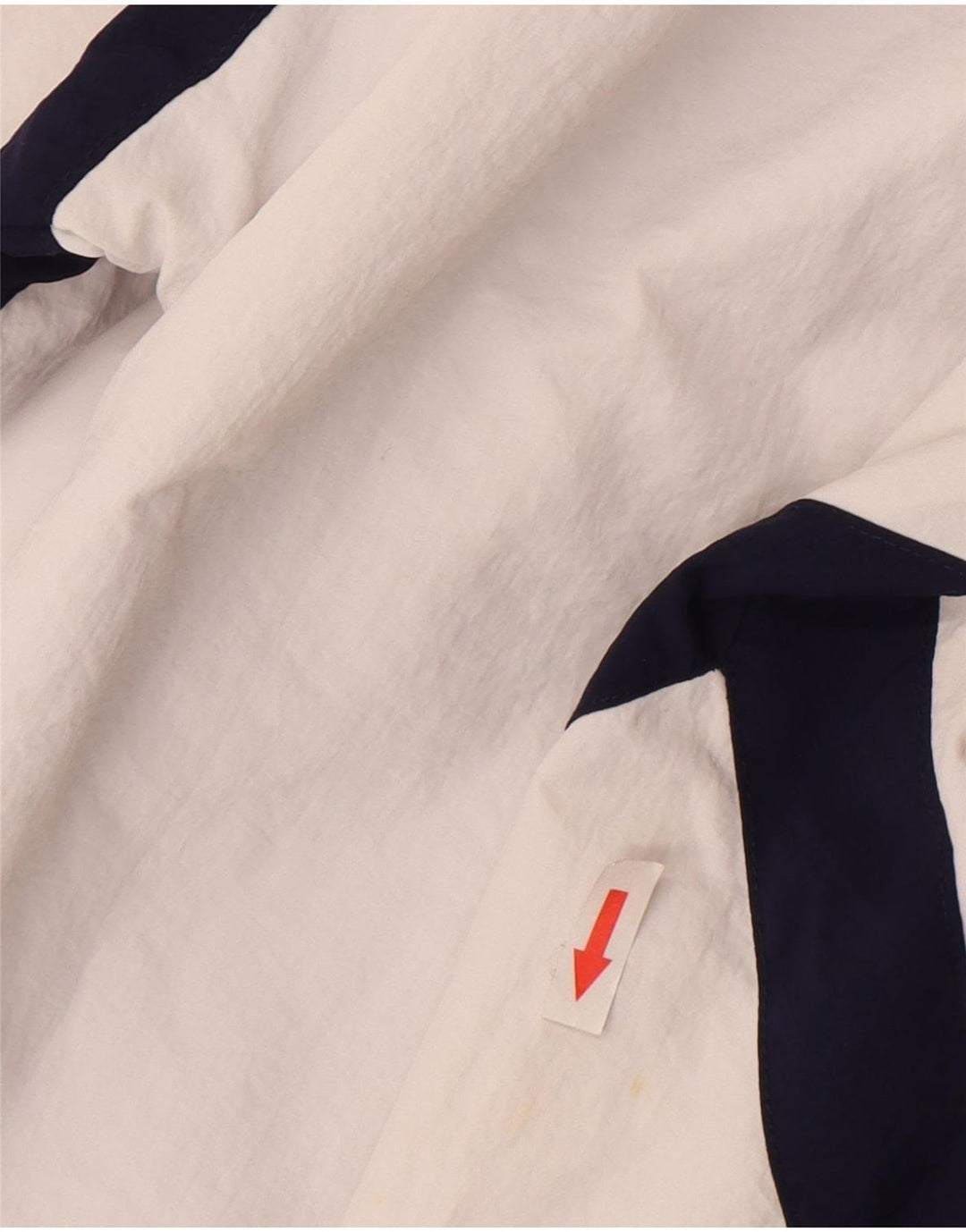 Fila Veste Anorak Graphique Oversize Garçon 5-6 Ans 2XS Blanc Colorblock