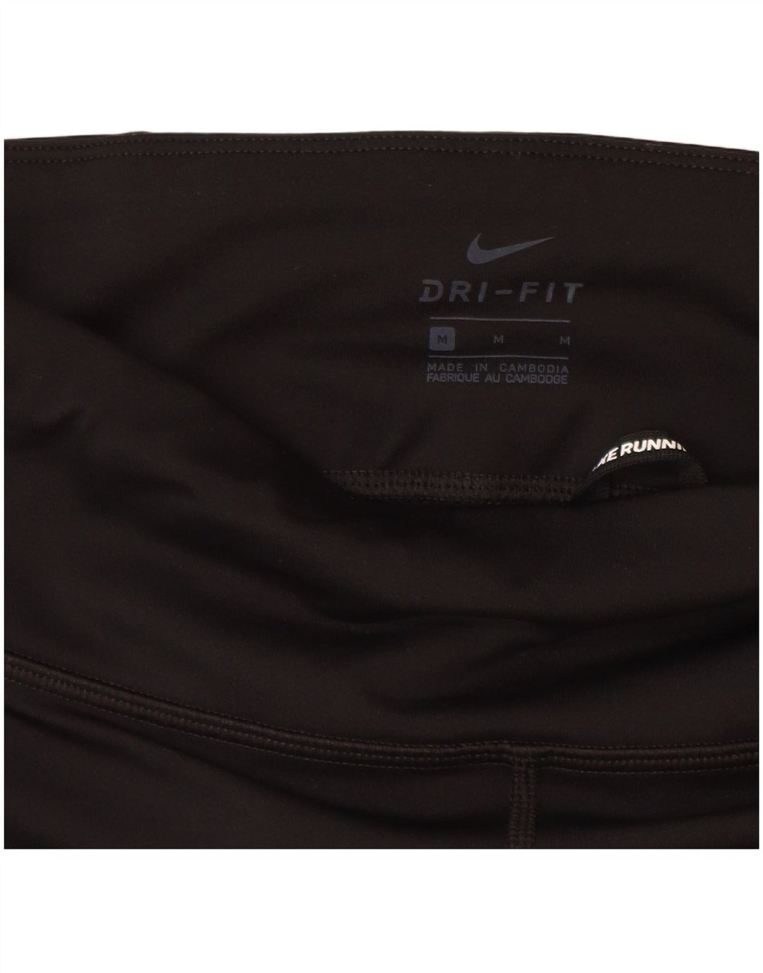 Nike Legging Capri Dri Fit pour femme UK 12 Noir moyen