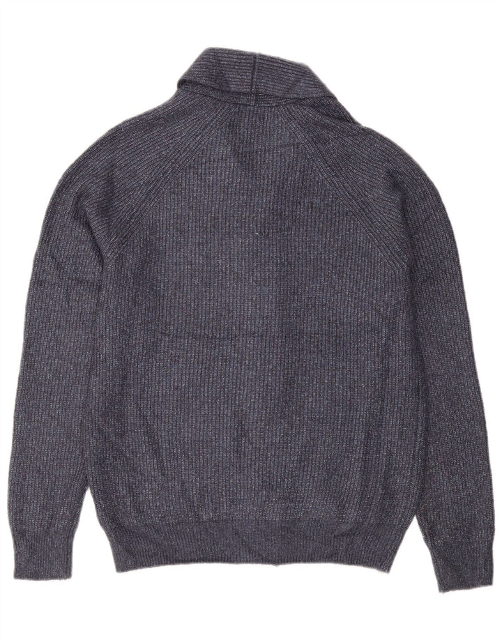 Marks & Spencer Cardigan Pull Homme Bleu Marine Moyen Polyamide