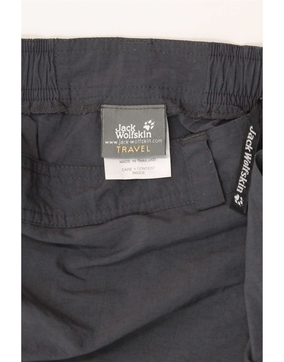 Jack Wolfskin Jupe-short pour femme UK 12/14 Gris moyen Polyamide