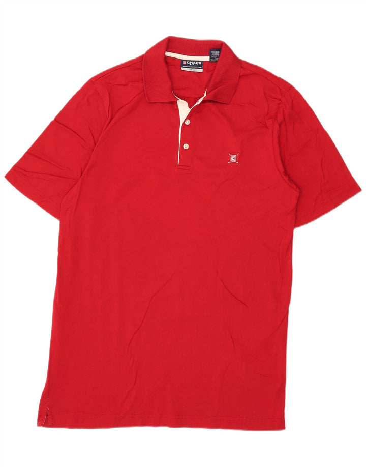 Chaps Polo de Golf Homme Petit Rouge Coton